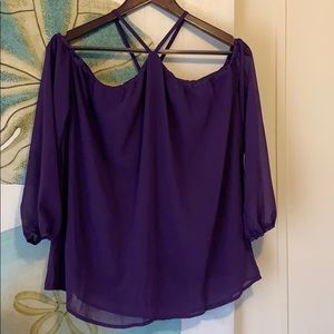 Vemvan woman’s blouse purple Small